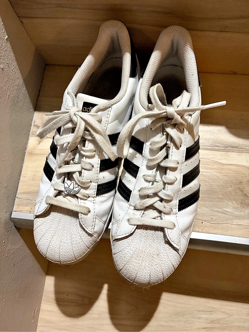 adidas Superstar White & Black Sneakers